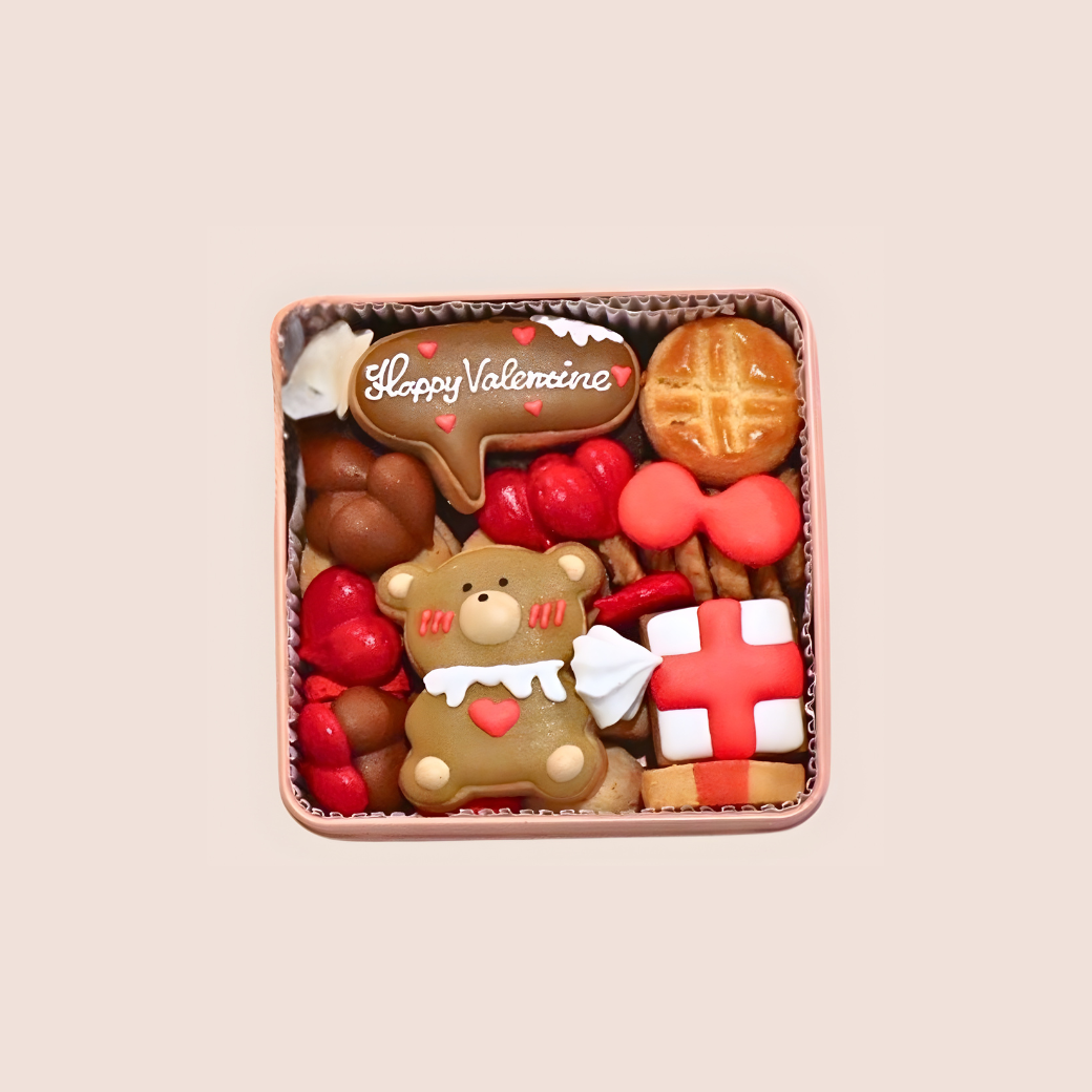 クッキー缶(バレンタイン限定)