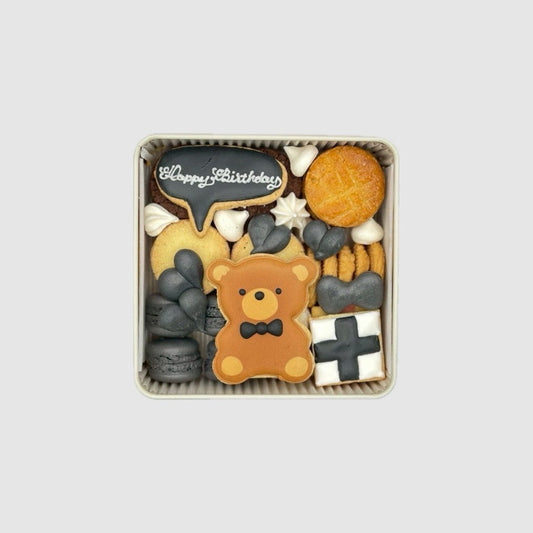 クッキー缶(黒)